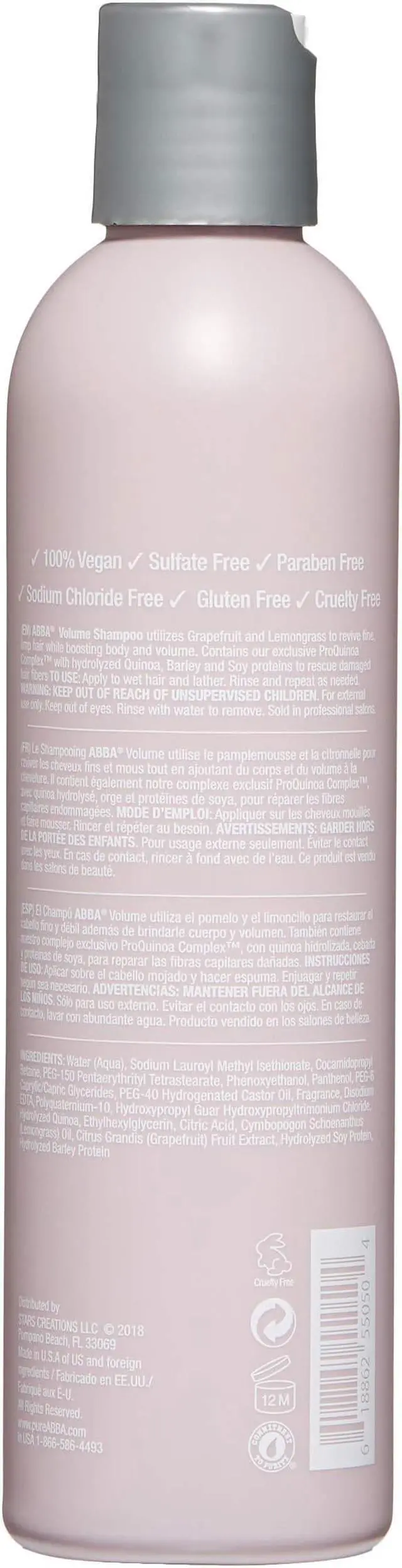 Alt view image 3 of 7 - Abba Volume Shampoo Thicken Fine Limp Hair For Added Body 8oz 236ml