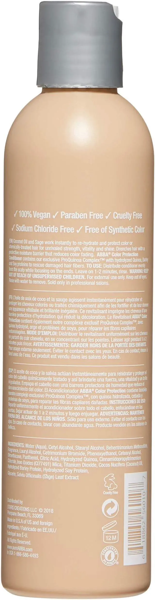 Alt view image 7 of 11 - ABBA Color Protection Conditioner 236ml/8oz