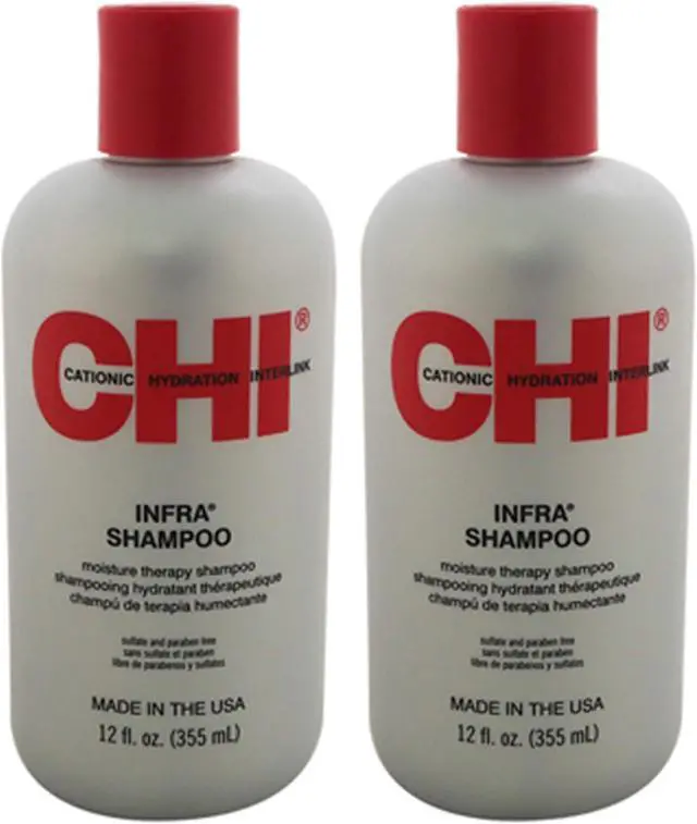 Alt view image 4 of 4 - CHI Infra Shampoo Moisture Therapy 12 oz.