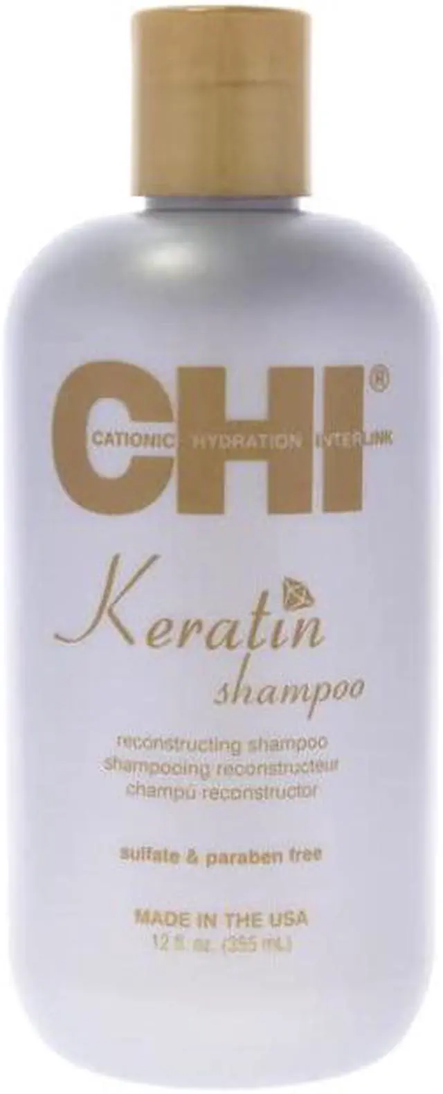 Alt view image 3 of 3 - CHI Keratin Shampoo 12oz