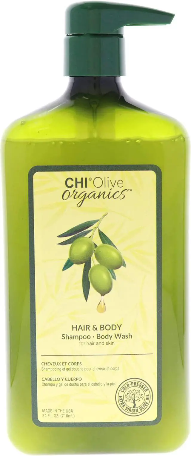 Alt view image 2 of 4 - CHI Olive Organics Hair & Body Shampoo Body Wash 24oz