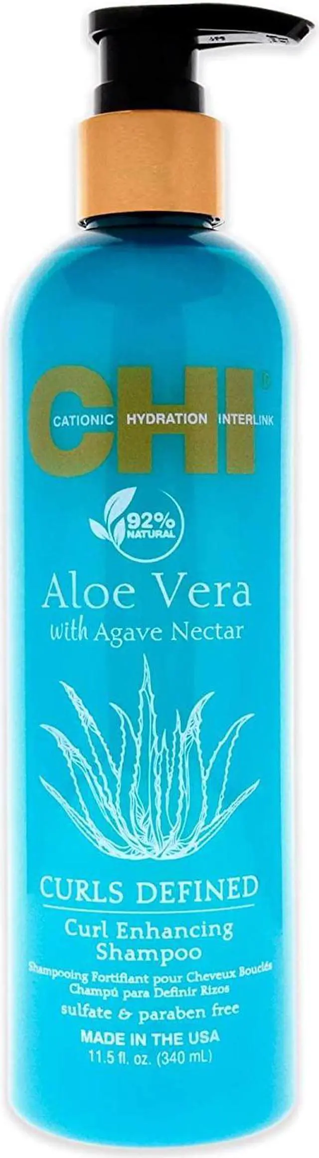 Alt view image 2 of 4 - CHI Aloe Vera Curl Enhancing Shampoo 11.5oz