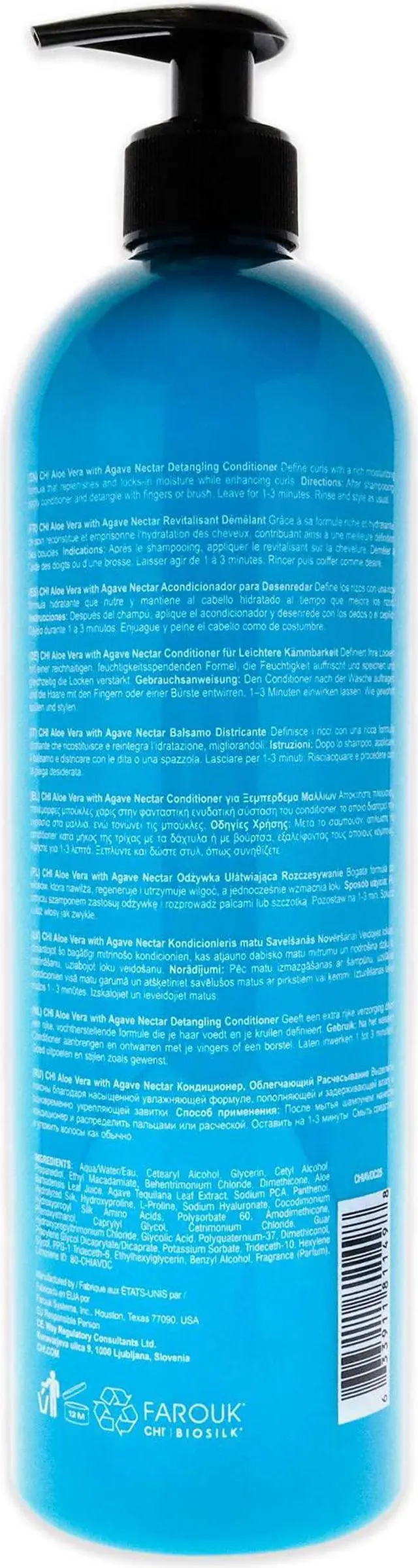 Alt view image 4 of 6 - CHI Aloe Vera Detangling Conditioner 25oz