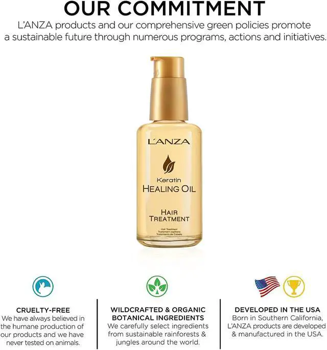 Alt view image 6 of 9 - Lanza Keratin Healing Oil Treatment 100ml/3.4oz