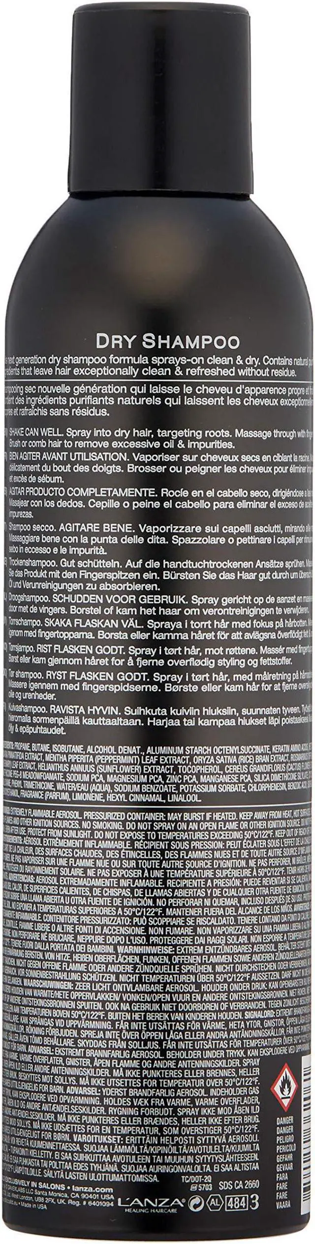 Alt view image 3 of 3 - Lanza Healing Style Dry Shampoo 6.3 oz.