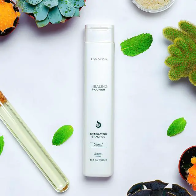 Alt view image 3 of 8 - Lanza Healing Nourish Stimulating  Shampoo 10.1 oz.