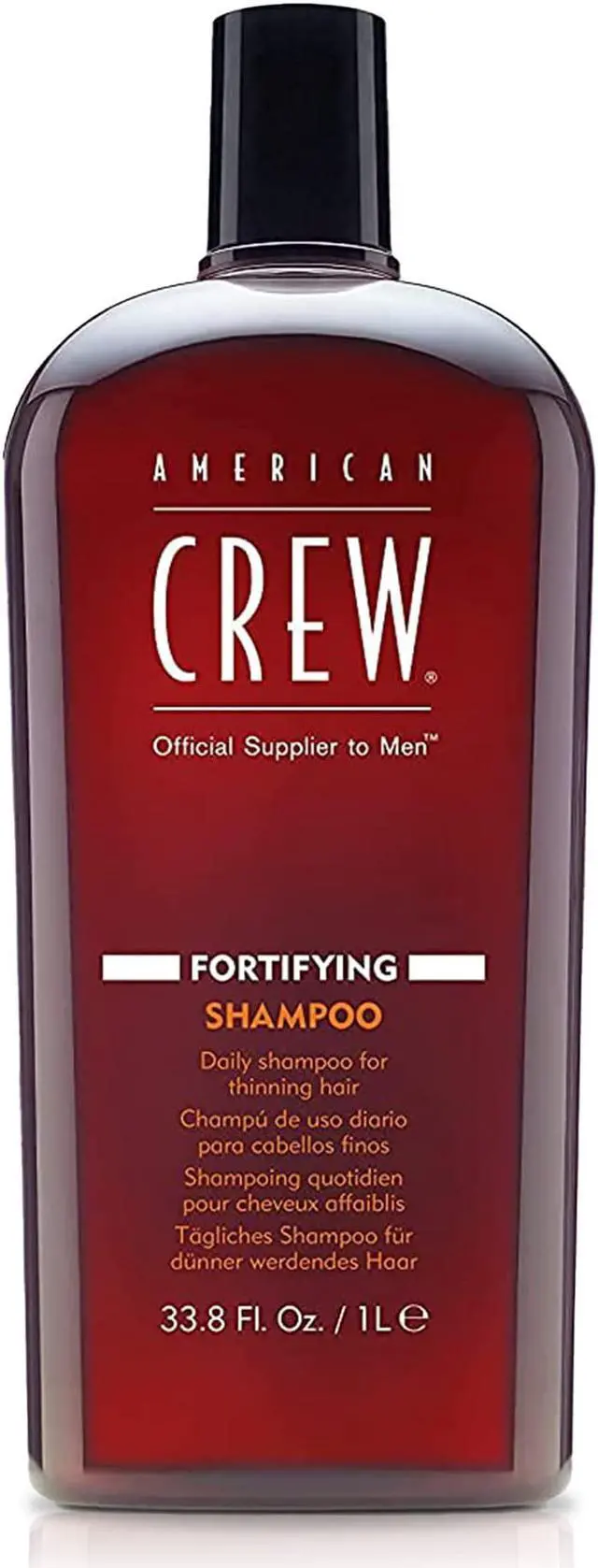 Alt view image 5 of 5 - American Crew - Men Fortifying Shampoo (Daily Shampoo For Thinning Hair)(1000ml/33.8oz)
