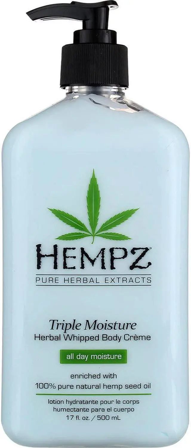 Alt view image 12 of 15 - Hempz Triple Moisture Herbal Whipped Body Cr me 110-2144-03