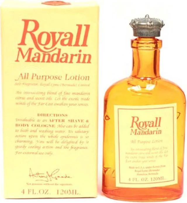 Alt view image 2 of 2 - Royall Mandarin by Royall Fragrances All Purpose Lotion - Cologne 4 oz for Men