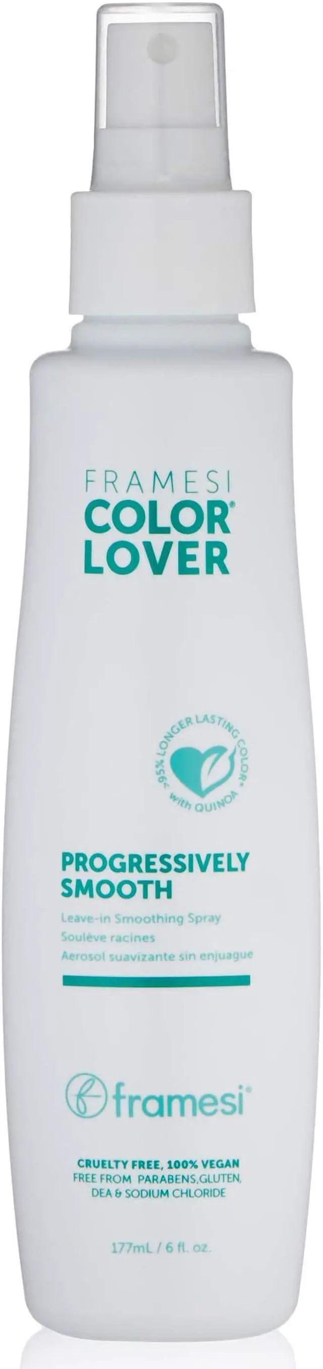 Alt view image 2 of 8 - Framesi Color Lover Progressively Smooth Leave-In Smoothing Spray 6oz