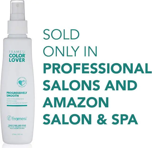 Alt view image 7 of 8 - Framesi Color Lover Progressively Smooth Leave-In Smoothing Spray 6oz