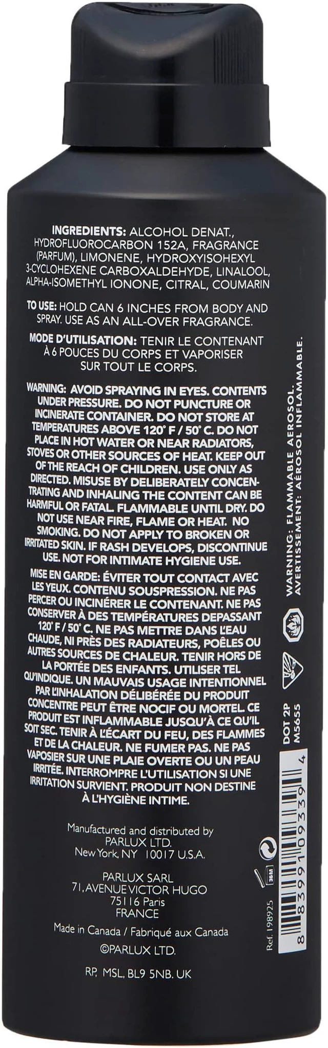 Alt view image 4 of 6 - Kenneth Cole Vintage Black All Over Body Spray, 6 oz