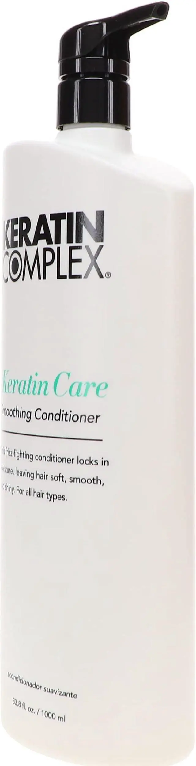 Alt view image 9 of 14 - Keratin Complex Keratin Care Smoothing Conditioner Frizz-Fighting 33.8oz 1000ml