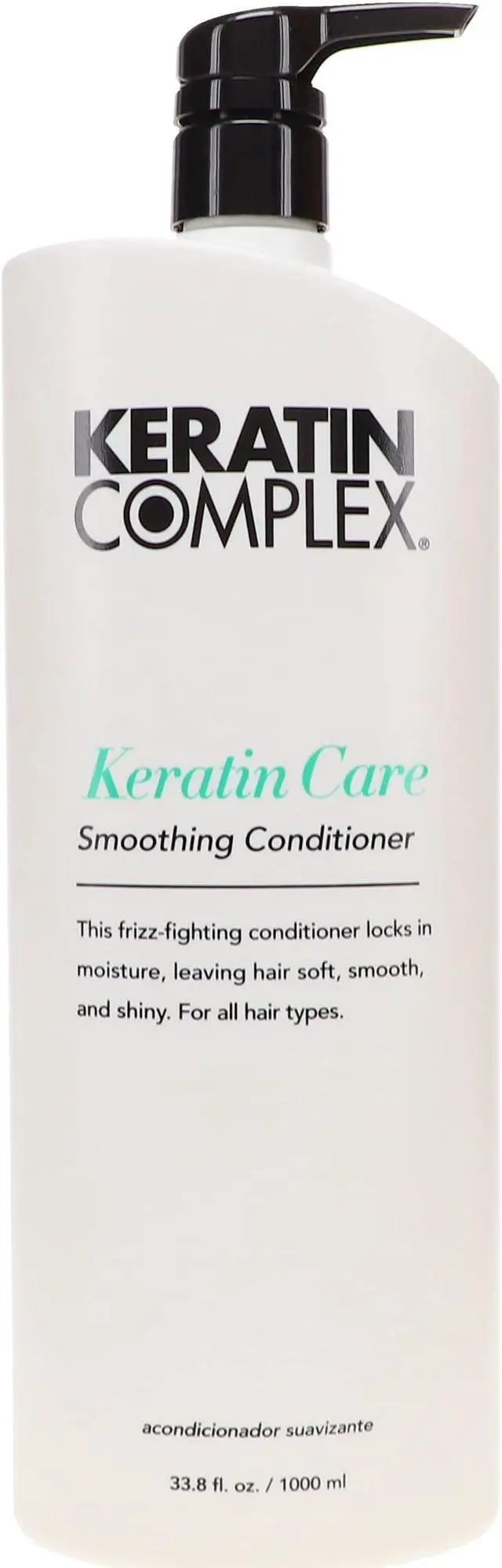Alt view image 8 of 14 - Keratin Complex Keratin Care Smoothing Conditioner Frizz-Fighting 33.8oz 1000ml