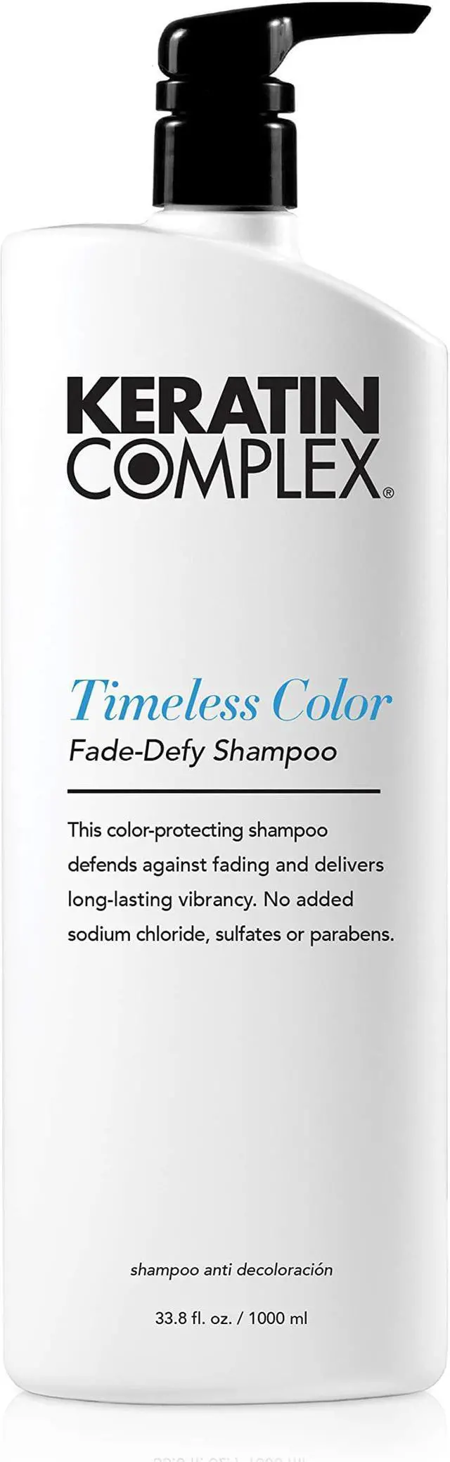 Alt view image 2 of 6 - Timeless Color Fade Defy Shampoo by Keratin Complex for Unisex - 33.8 oz Shampoo