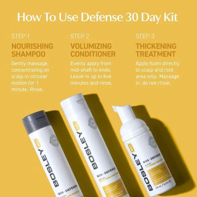 Alt view image 7 of 11 - Bos-Defense Volumizing Conditioner for Normal To Fine Color-Treated Hair - 10.1 oz Conditioner