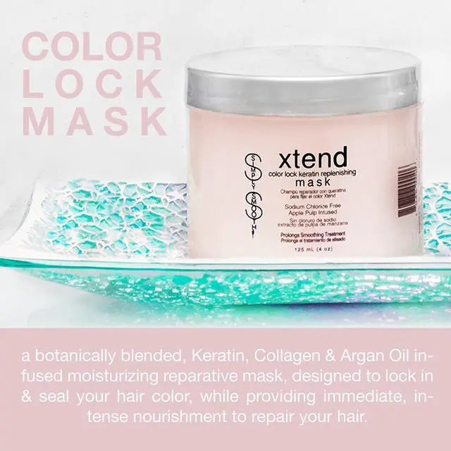Alt view image 3 of 8 - Simply Smooth Xtend Keratin Replenishing Conditioner Tropical 2 Ounce - Salon Quality