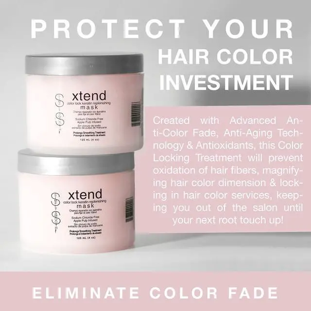 Alt view image 5 of 8 - Simply Smooth Xtend Keratin Replenishing Conditioner Tropical 2 Ounce - Salon Quality