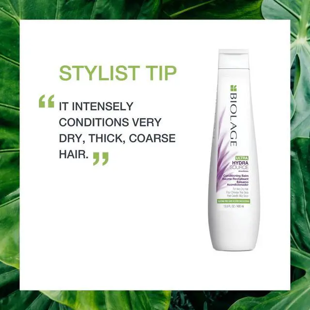 Alt view image 11 of 12 - Matrix - Biolage Ultra HydraSource Conditioner (For Very Dry Hair) 400ml/13.5oz