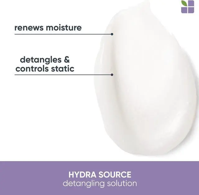 Alt view image 6 of 8 - Matrix Biolage HydraSource Detangling Solution Liter