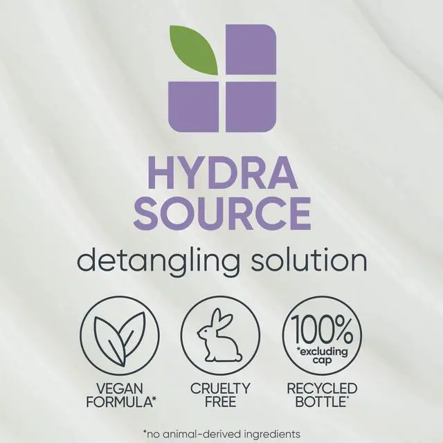 Alt view image 8 of 8 - Matrix Biolage HydraSource Detangling Solution Liter