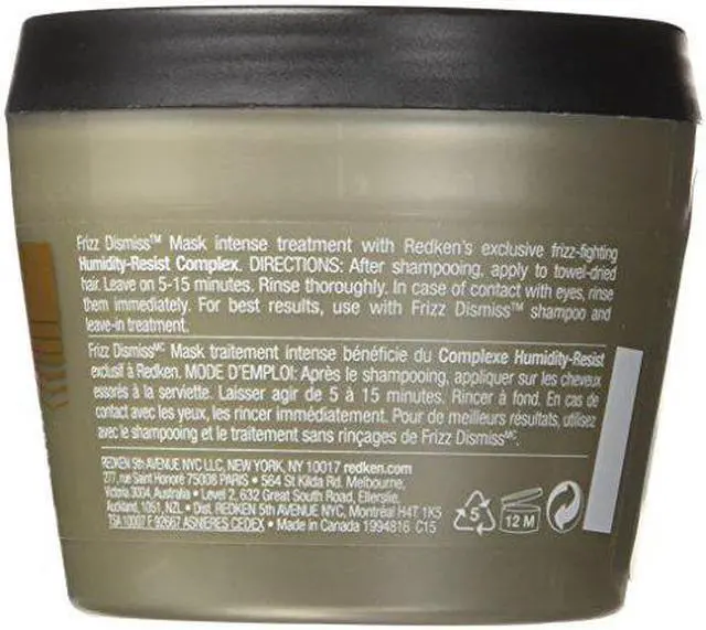 Alt view image 6 of 7 - Frizz Dismiss Mask Intense Smoothing Treatment - 8.5 oz Mask