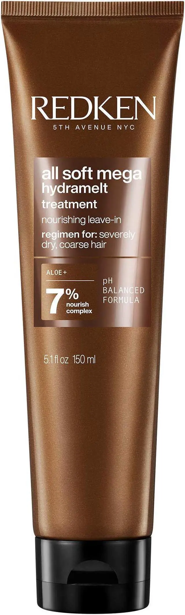 Alt view image 6 of 14 - Redken All Soft Mega Hydramelt Leave-In Treatment 5.1 oz