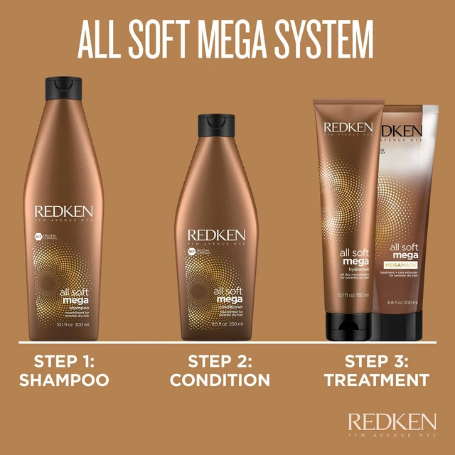 Alt view image 5 of 6 - Redken All Soft Mega MegaMask 6.8 oz.