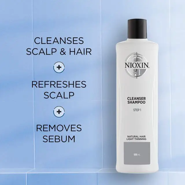 Alt view image 8 of 14 - Nioxin System 1 Cleanser 16.9 oz