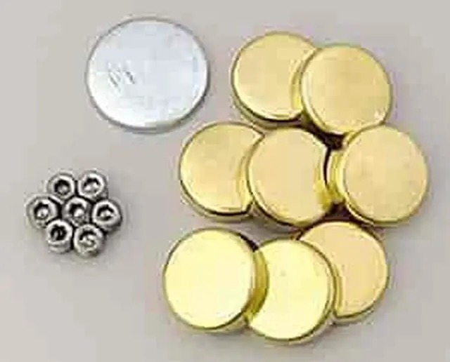 Main image of Milodon 34032 Brass Freeze Plug Kit for Small Block Chevy 400