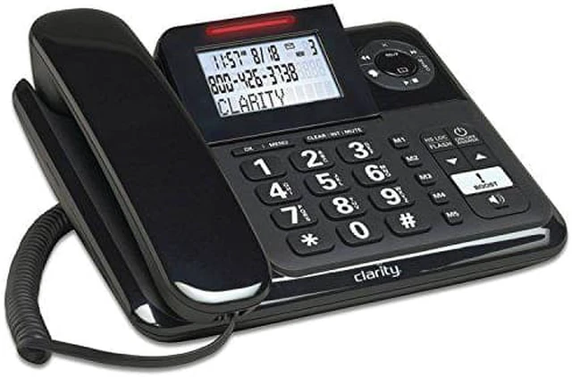 Alt view image 5 of 7 - clarity e814cc amplified corded/cordless combo with answering machine