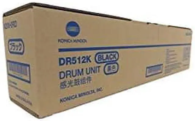 Alt view image 6 of 7 - Konica Minolta DR-512K 120K Page Yield Black Drum Unit for Bizhub C364 C454 C554 A2XN0RD
