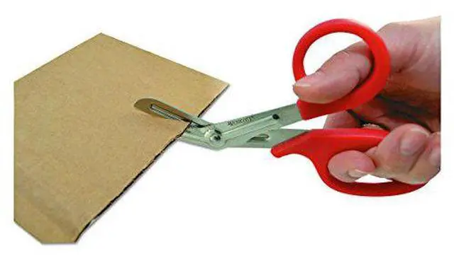 Alt view image 16 of 17 - Westcott Stainless Steel Office Snips 7" Long Red 10098