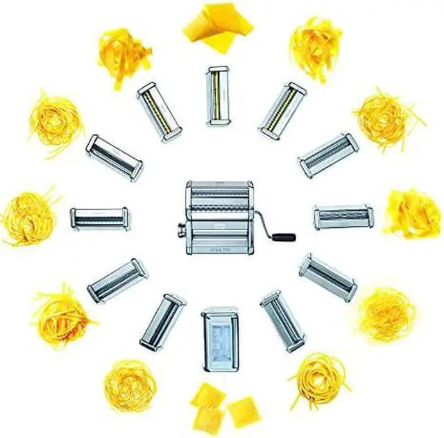 Alt view image 4 of 4 - Marcato Capellini Cutter Attachment, Made in Italy, Works with Atlas 150 Pasta Machine, 7 x 2.75-Inches