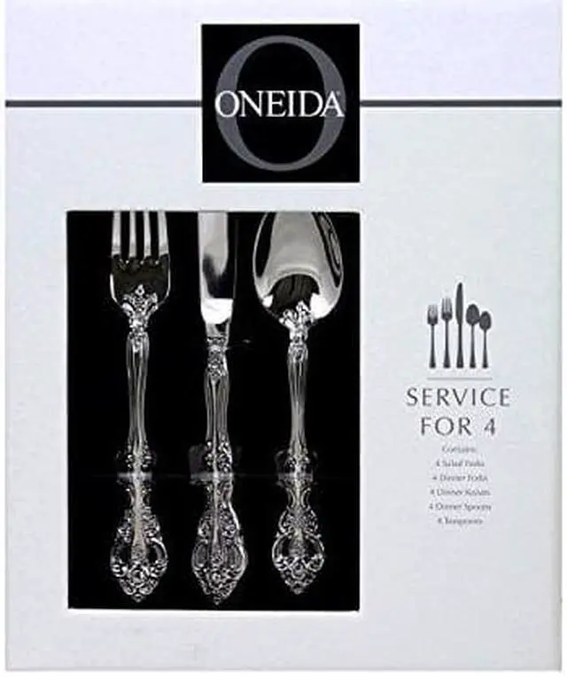 Alt view image 2 of 4 - Oneida Michelangelo 20-Piece Flatware Set, Service for 4