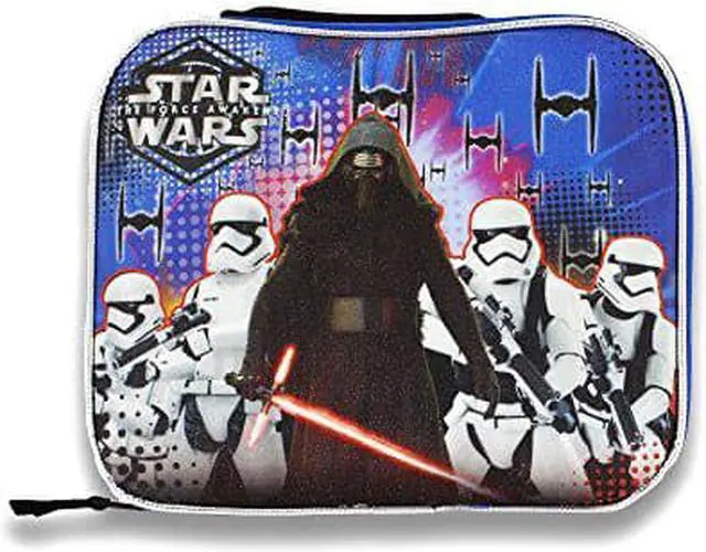 Alt view image 2 of 5 - Star Wars - Kylo Ren and Stormtroopers Childrens Kids Boys Girls Insulated Lunch Pack School Lunch Box Picnic Bag