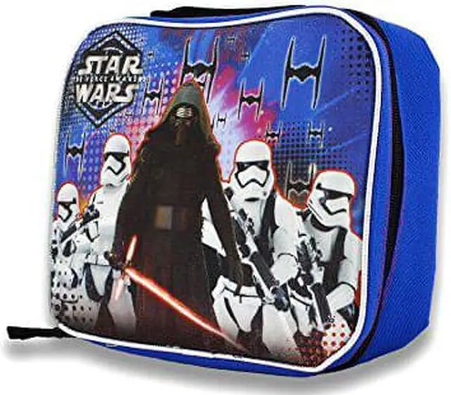 Alt view image 3 of 5 - Star Wars - Kylo Ren and Stormtroopers Childrens Kids Boys Girls Insulated Lunch Pack School Lunch Box Picnic Bag
