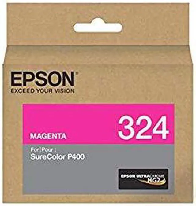 Alt view image 6 of 11 - Epson UltraChrome 324 Original Ink Cartridge Magenta T324320