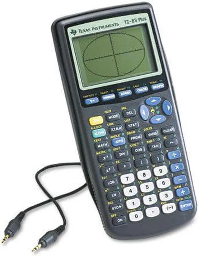 Main image of TI-83Plus Programmable Graphing Calculator, 10-Digit LCD