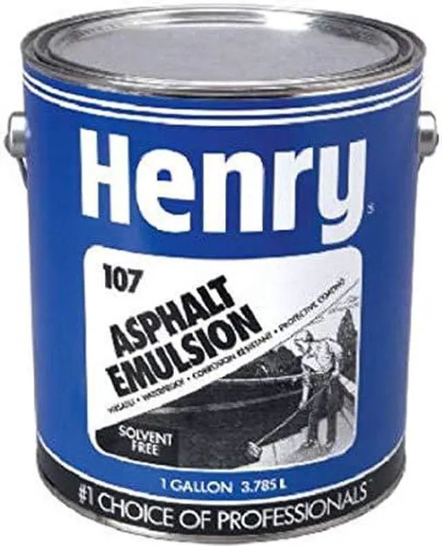 Alt view image 3 of 3 - HENRY HE107046 Sealer & Dampproofer, 1 gal, Black