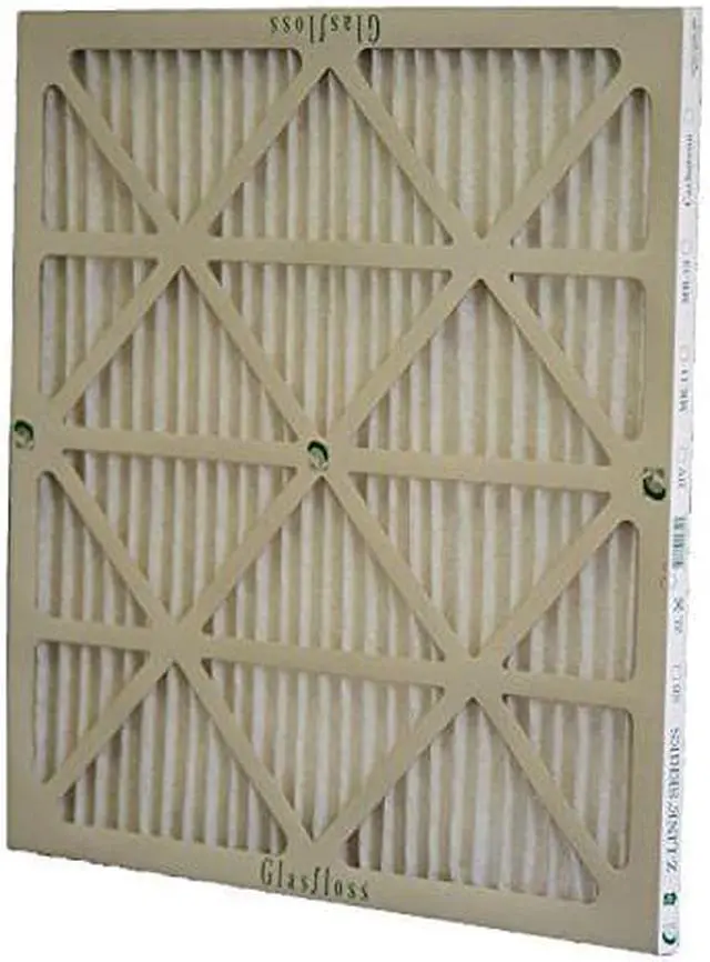 Alt view image 2 of 2 - glasfloss industries zlp20254 z-line series zl 20x25x4 merv 10 pleated filter (pack of 6)