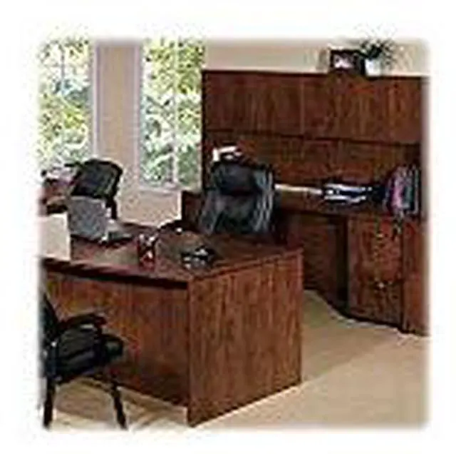 Alt view image 16 of 18 - Lorell Pedestal Box/File Hanging 16"x22"x28-1/4" Cherry 69432