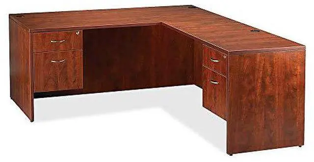 Alt view image 18 of 18 - Lorell Pedestal Box/File Hanging 16"x22"x28-1/4" Cherry 69432