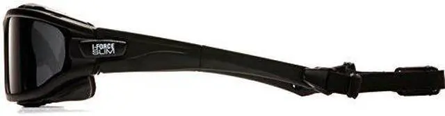 Alt view image 14 of 15 - Pyramex SB7020SDNT Pyramex I-Force Slim Black Frame Gray AF Lens Sealed Eyewear