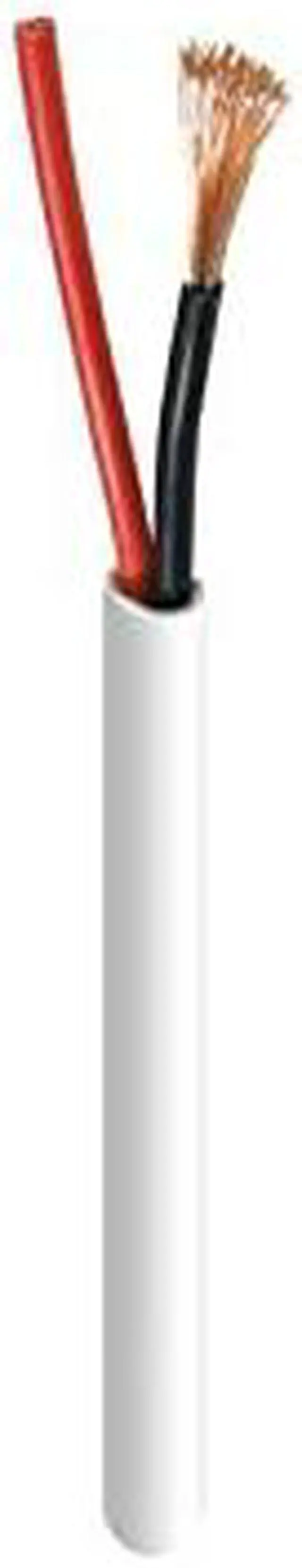 Alt view image 7 of 7 - 500ft Speaker Wire 16AWG 2 Conductor 16/2 CL2 In-Wall Audio CCA Cable White