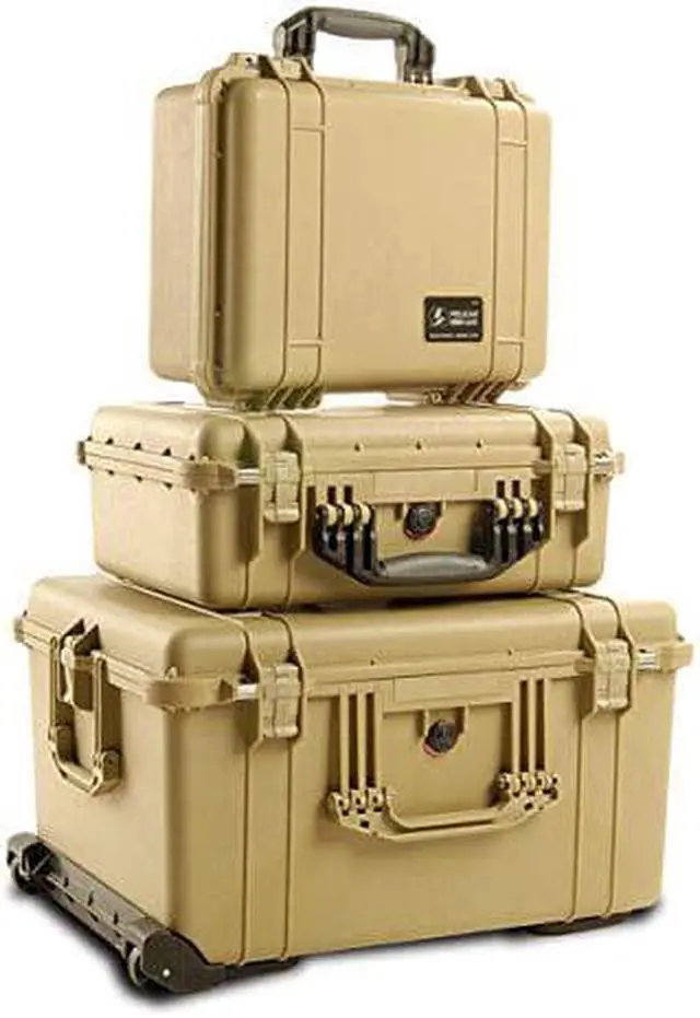 Alt view image 8 of 9 - Pelican 1620 Case with Foam (Desert Tan)