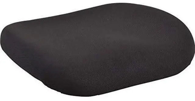 Alt view image 5 of 12 - Lorell Premium Seat - Black - Fabric - 1 Each