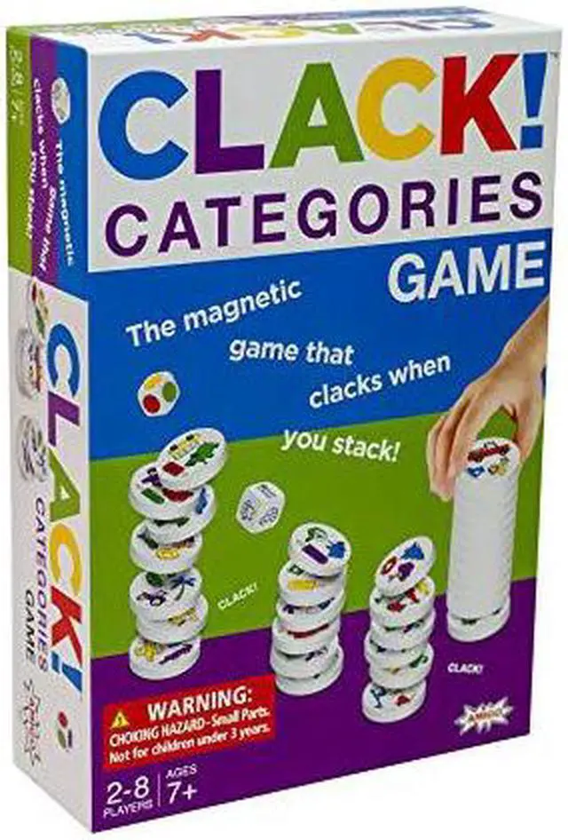 Alt view image 2 of 4 - Clack! Categories Game