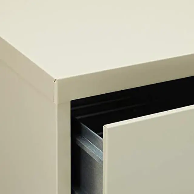 Alt view image 9 of 11 - Lorell Vertical File 2-Drawer Legal 18"x26-1/2"x28-3/8" Putty 60660