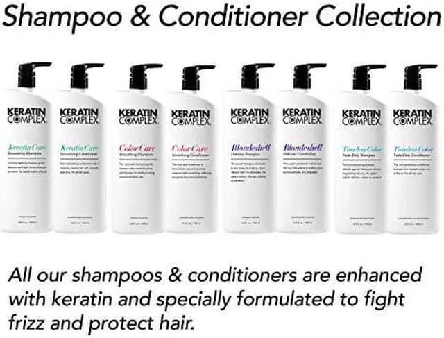 Alt view image 4 of 5 - Timeless Color Fade Defy Conditioner by Keratin Complex for Unisex - 33.8 oz Conditioner